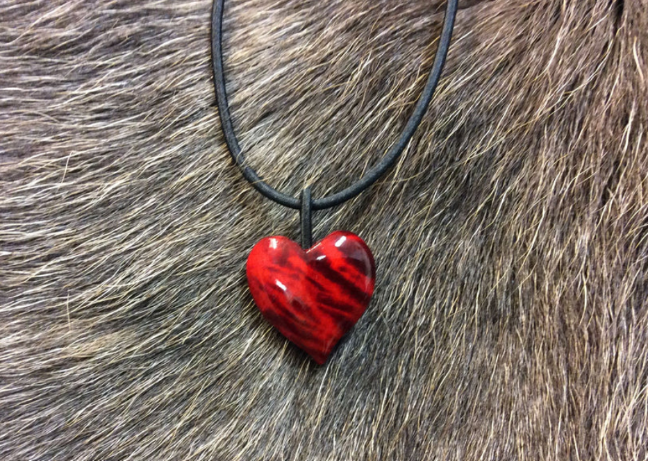 Red Heart Necklace