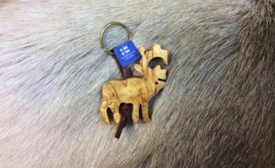 Reindeer Keyring