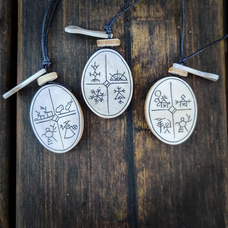 Shaman Drum Pendant
